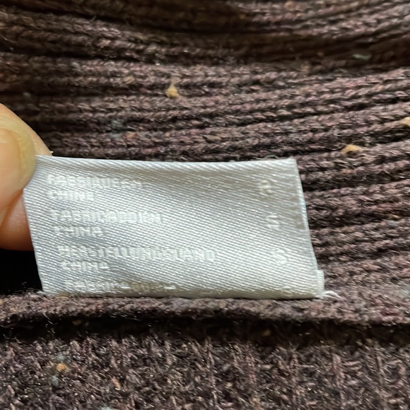 Columbia brown sweater (sz s) - Picture 3 of 10